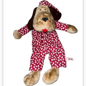20" VINTAGE 1997 SWEET STUFF DOZE CLOTHES PUPPY DOG POUCH STUFFED ANIMAL PLUSH